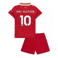 Maglia Calcio Liverpool Alexis Mac Allister #10 Prima Divisa Bambino 2024-25 Manica Corta (+ pantaloncini)